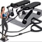 Mini Stepper Pedal Exerciser With LCD Monitor And Resistance Bands 8