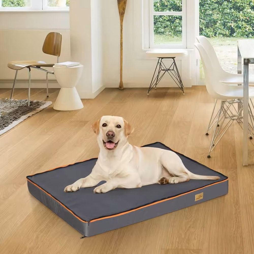 Orthopedic Dog Bed With Foam Cushion And Washable Cover 0