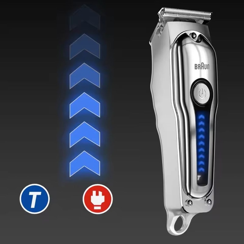 Electric Hair Trimmer Precision Shaver Clipper For Men 3