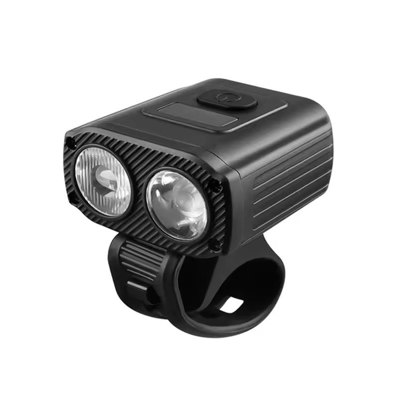 USB Rechargeable Bike Headlight Night Cycling Safety Front Lamp 3