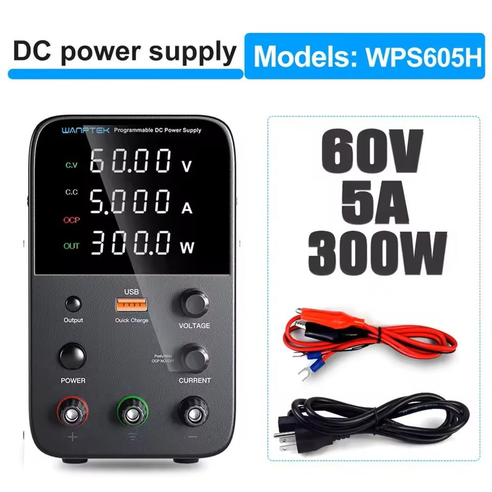 Programmable DC Power Supply 30V 10A Voltage Current Regulator 8