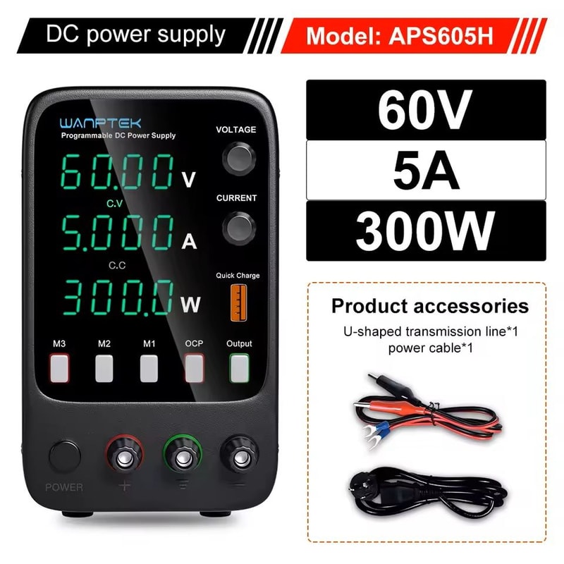 Programmable DC Power Supply 30V 10A Voltage Current Regulator 13