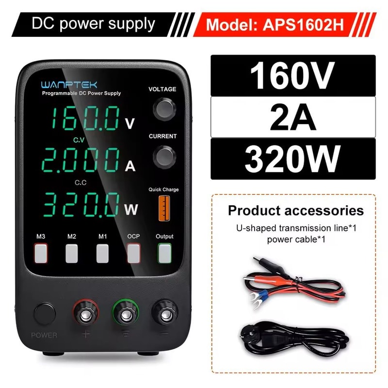 Programmable DC Power Supply 30V 10A Voltage Current Regulator 15