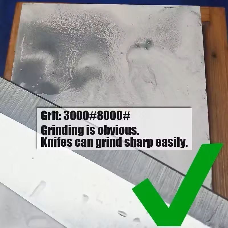Knife Sharpening Stone Set MultiStage White Corundum Whetstone 2