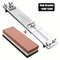Knife Sharpening Stone Set MultiStage White Corundum Whetstone 17