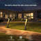 6 Pack Bright Solar Pathway Lights Auto OnOff Outdoor Landscape Set 3