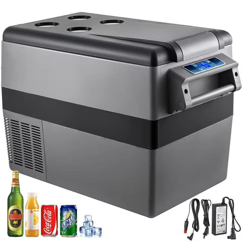 Portable Car Refrigerator Freezer Compressor Cooler For Camping 0