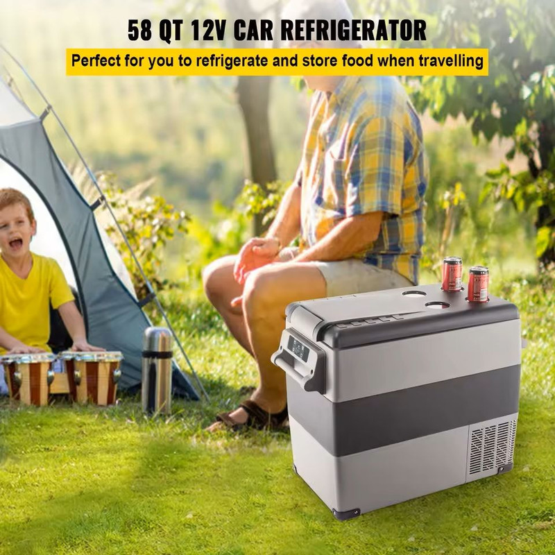 Portable Car Refrigerator Freezer Compressor Cooler For Camping 1