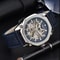 Automatic Mechanical Watch Hollow Dial Leather Strap For Men 0
