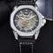Automatic Mechanical Watch Hollow Dial Leather Strap For Men 7