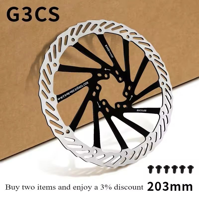 MTB Bike Brake Rotor High Strength Hydraulic Disc 160mm203mm 9