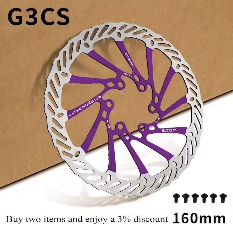 MTB Bike Brake Rotor High Strength Hydraulic Disc 160mm203mm 16