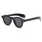 Small Round Retro Sunglasses UV400 Clear Lens Punk Style 13