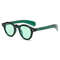 Small Round Retro Sunglasses UV400 Clear Lens Punk Style 2