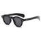 Small Round Retro Sunglasses UV400 Clear Lens Punk Style 5