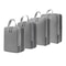 4Piece Travel Compression Packing Cubes Waterproof Organizer Set 7
