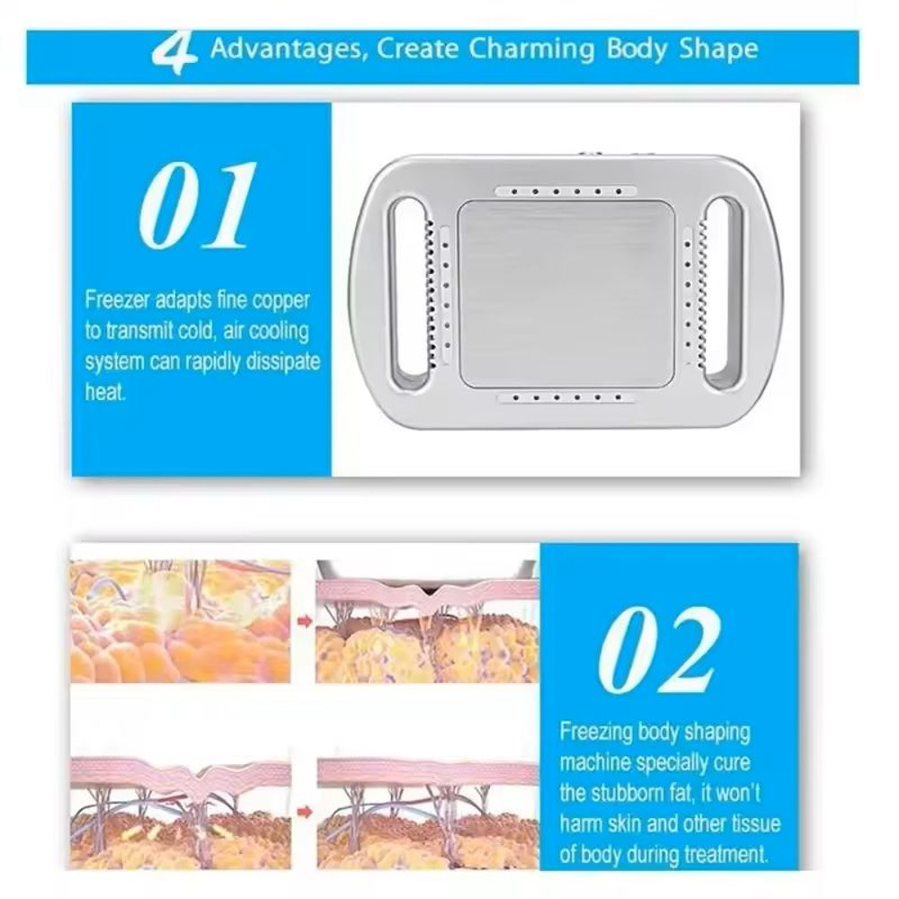 Cryolipolysis Fat Freezing Machine Body Slimming Device For Belly Fat 4