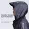 Mens Waterproof Cycling Jacket Reflective Hooded Windbreaker 5