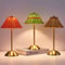 LED Rattan Rechargeable Desk Lamp Retro Decorative Table Light 0