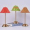 LED Rattan Rechargeable Desk Lamp Retro Decorative Table Light 1