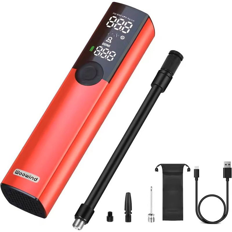 Portable Electric Bike Pump 150 PSI Rechargeable Tire Inflator 0