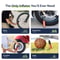 Portable Electric Bike Pump 150 PSI Rechargeable Tire Inflator 2