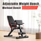 Adjustable Weight Bench Incline Decline Foldable Strength Training Bench 0
