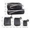 3Piece Compressible Packing Cube Set Waterproof Travel Organizer Bags 5