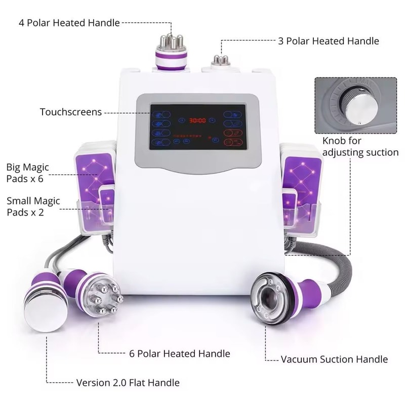 569 In 1 Cavitation Body Slimming And Skin Tightening Machine 2
