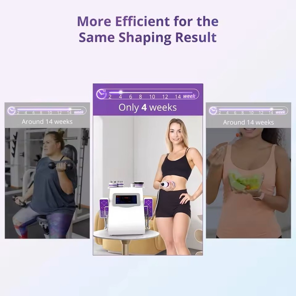 569 In 1 Cavitation Body Slimming And Skin Tightening Machine 4