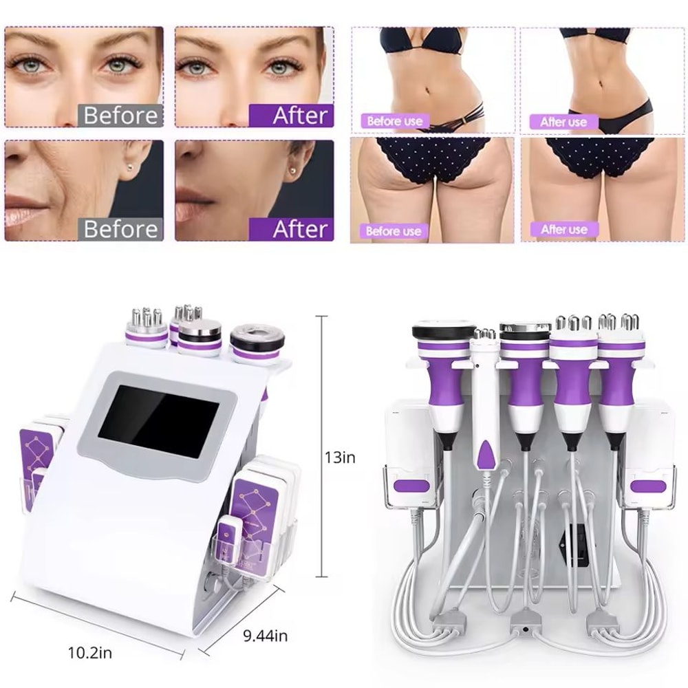 569 In 1 Cavitation Body Slimming And Skin Tightening Machine 5