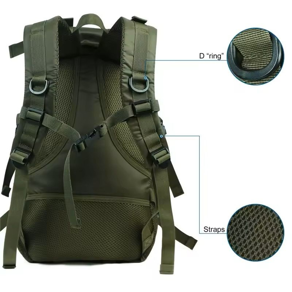 Waterproof Travel Hiking Backpack Lightweight Outdoor Camping Daypack 4