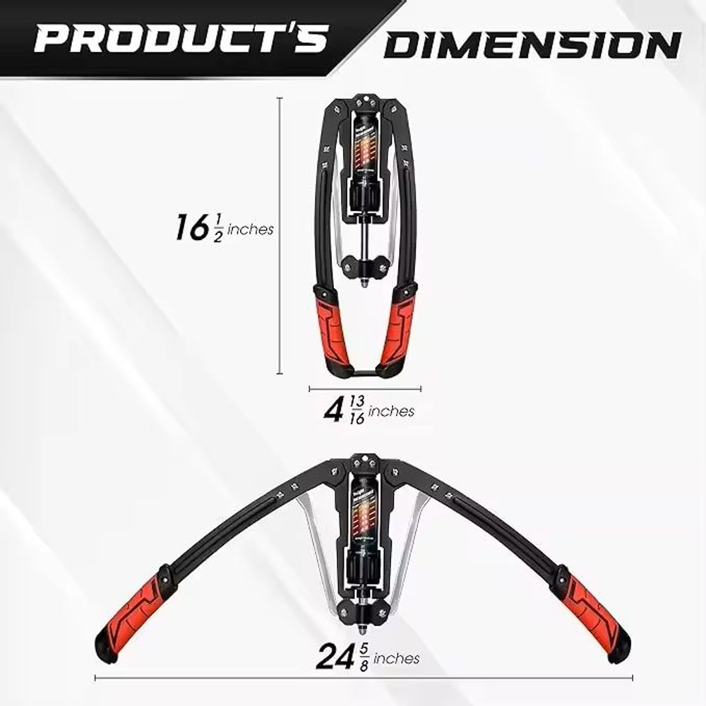 Adjustable Hydraulic Arm Exerciser 22440 Lbs Resistance Strength Trainer 1