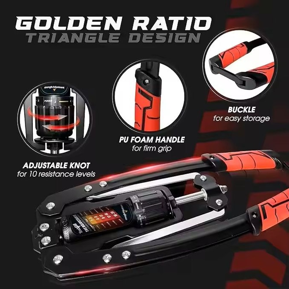 Adjustable Hydraulic Arm Exerciser 22440 Lbs Resistance Strength Trainer 4