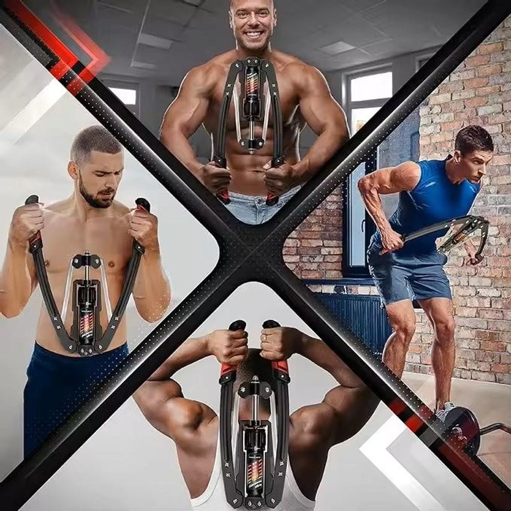 Adjustable Hydraulic Arm Exerciser 22440 Lbs Resistance Strength Trainer 5