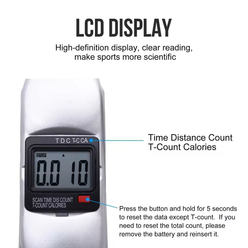 Mini Pedal Exercise Bike Under Desk Cycling Trainer With LCD Display 2