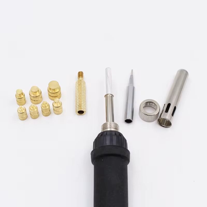 Hot Melt Nut Implant Kit With Soldering Tips For 3D Printing 4