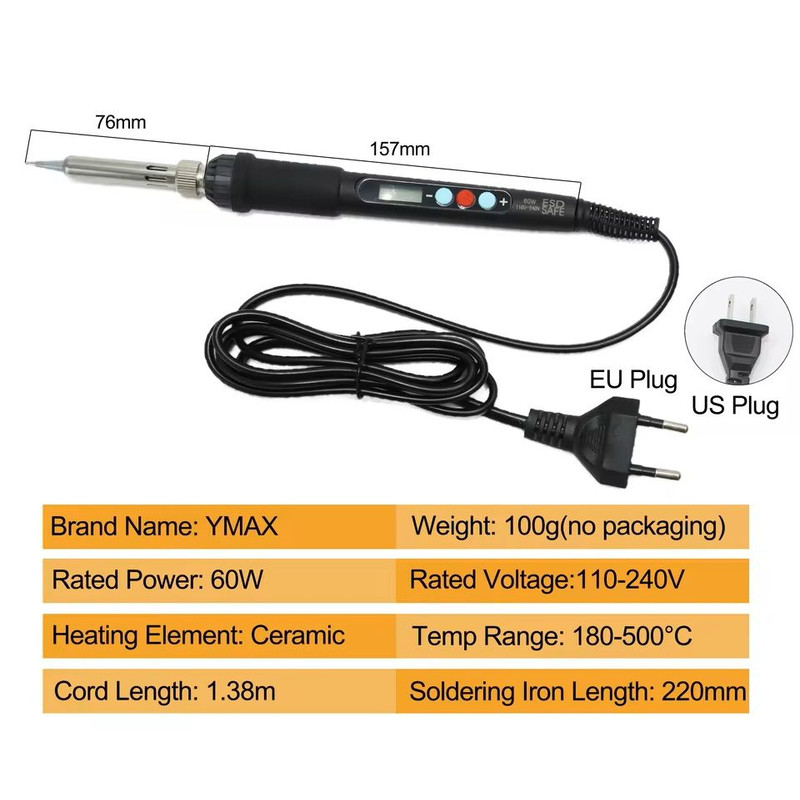 Hot Melt Nut Implant Kit With Soldering Tips For 3D Printing 5