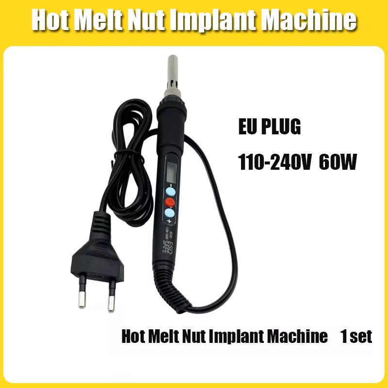Hot Melt Nut Implant Kit With Soldering Tips For 3D Printing 10