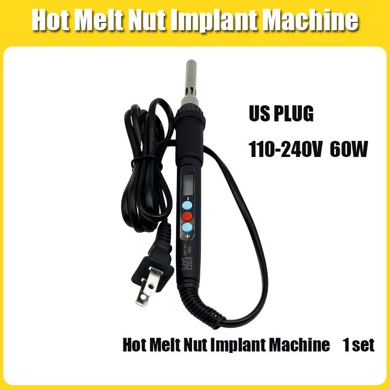 Hot Melt Nut Implant Kit With Soldering Tips For 3D Printing 11