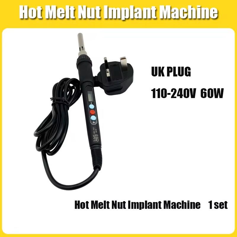 Hot Melt Nut Implant Kit With Soldering Tips For 3D Printing 12