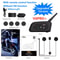 Motorcycle Helmet Bluetooth Intercom Headset 800M Waterproof Interphone For 6 Riders 6