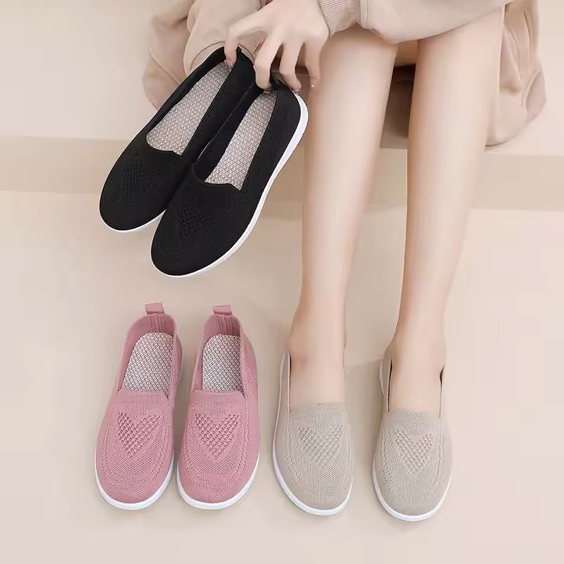 Womens Casual Breathable Chunky Sole Flats For Spring And Summer 1