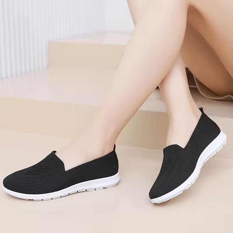 Womens Casual Breathable Chunky Sole Flats For Spring And Summer 3