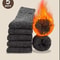 5 Pairs Solid Color Unisex Sports Socks MidCalf Winter Gift Set 10
