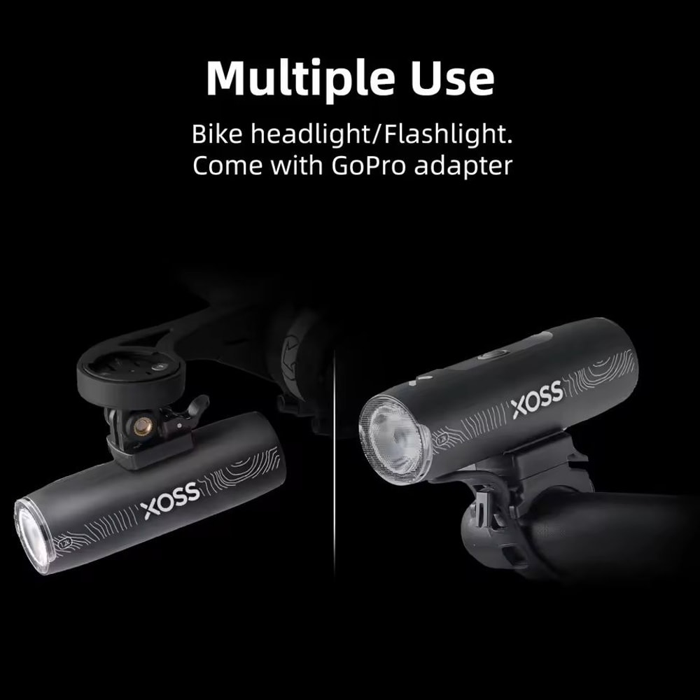 Rechargeable Bike Headlight Waterproof Aluminum Front Lamp 4