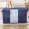 Large Capacity Clothes Storage Bag Foldable Organizer With Zipper And Handles 15