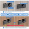 3Digit Combination Lock Keyless Cabinet Drawer Security Code Lock 3