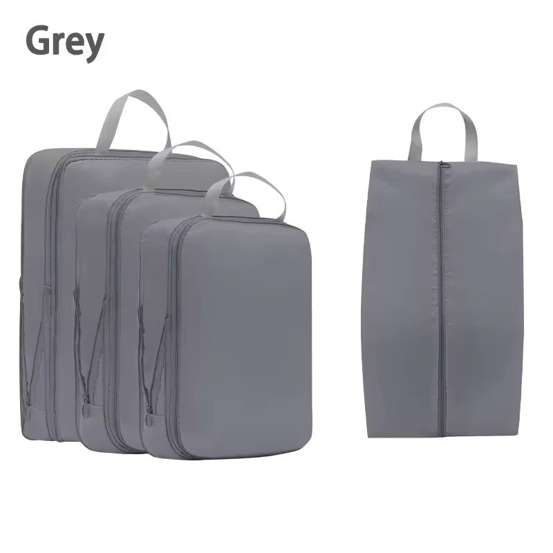 Travel Compression Packing Cubes And Storage Bags Organizer Set 11