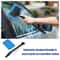 Car Windshield Cleaning Brush Kit With Microfiber Cloth And Long Handle 4